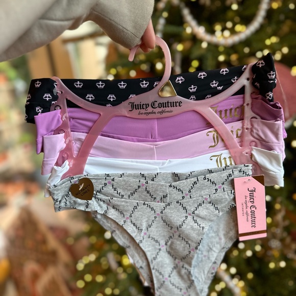 Juicy Couture seamless no show panties underwear 5 pack bundle value - Picture 6 of 12